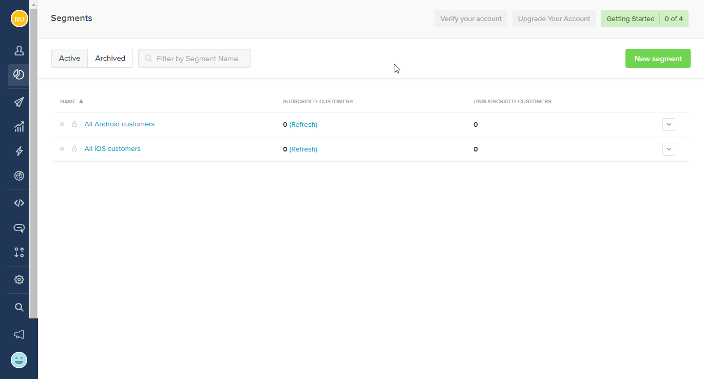 Getting VERO credentials